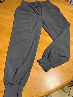 Women's Black Track Jogger Pants - Drawstring Waist & Ribbed Cuffs